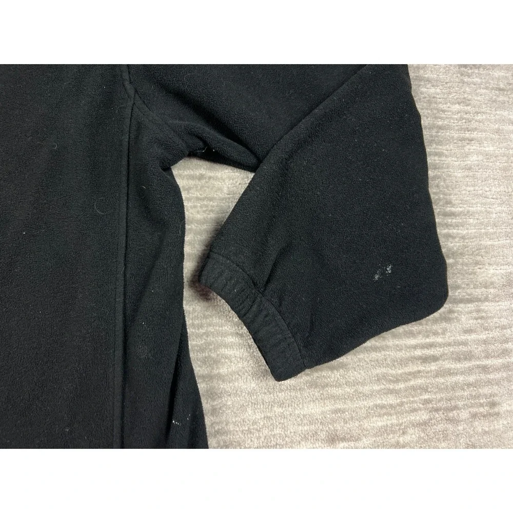 Winchester Fleece Jacket Mens XL Black Full Zip Rugged Sportsman Outdoors Logo